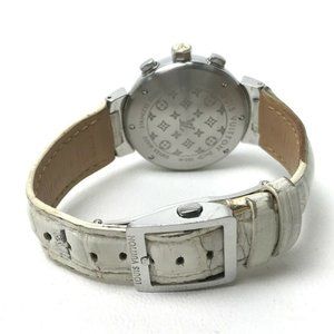 Louis Vuitton, Accessories, Louis Vuitton Q32c Chronograph Tambour Lovely  Cup Mm Quartz Wristwatch